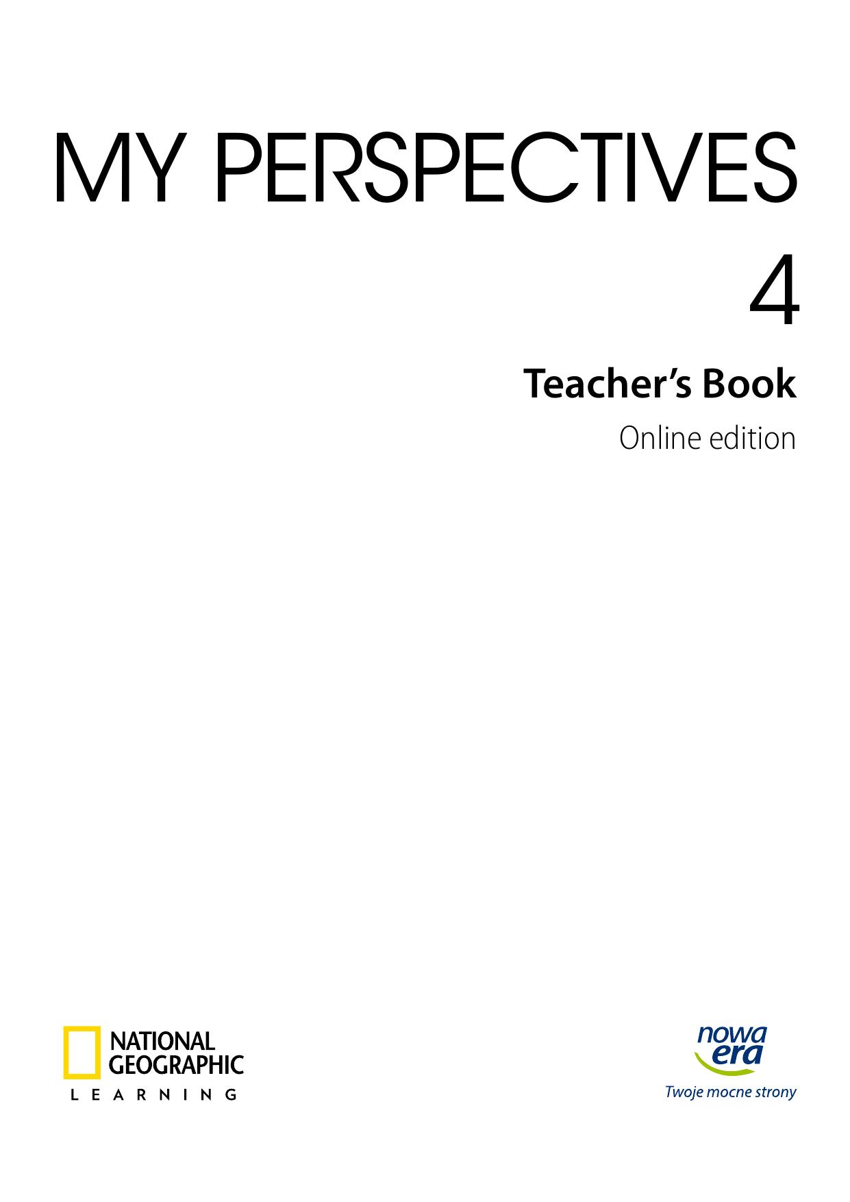my perspectives 4 teacher's book