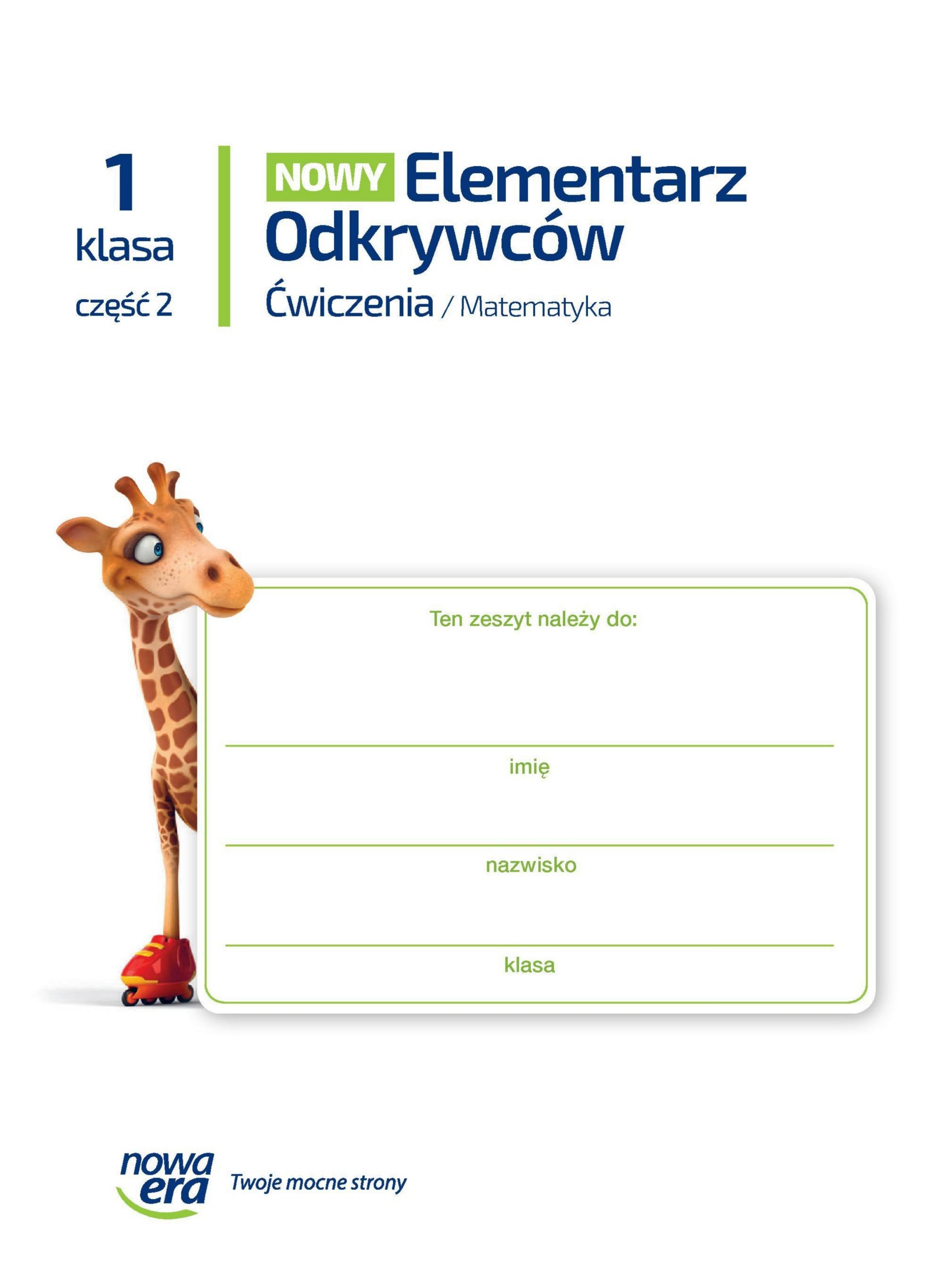 nowy elementarz odkrywcow matematyka 1 2 cw